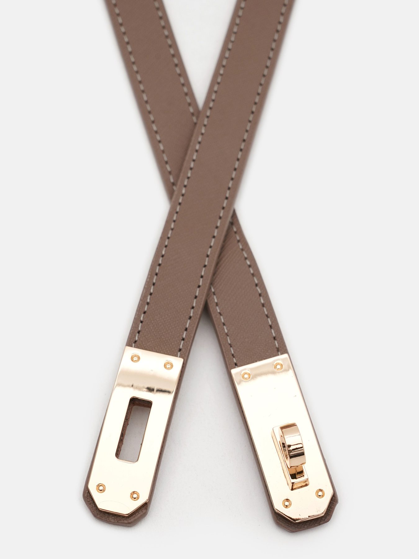 Ремень Borsa Leather модель CV1ZK-135t-taupe Фото