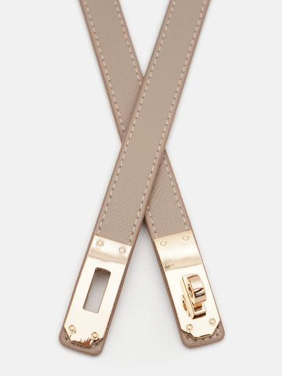 Ремінь Borsa Leather модель CV1ZK-135be-beige — фото - INTERTOP