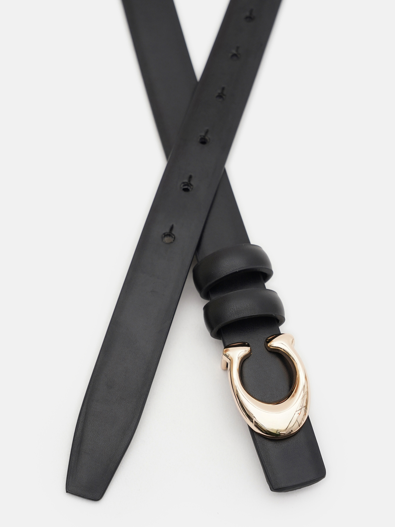 Ремень Borsa Leather модель CV1ZK-119bl-black Фото