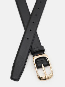 Ремень Borsa Leather модель CV1ZK158-goldblack Фото