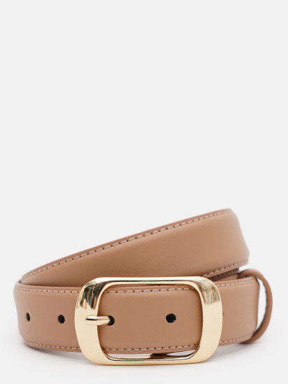 Ремінь Borsa Leather модель CV1ZK158-goldpudra - фото
