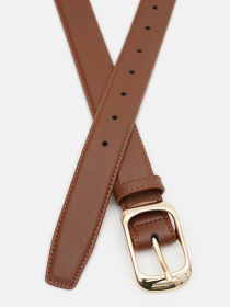 Ремень Borsa Leather модель CV1ZK158-goldbrown Фото