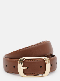 Ремень Borsa Leather модель CV1ZK158-goldbrown Фото