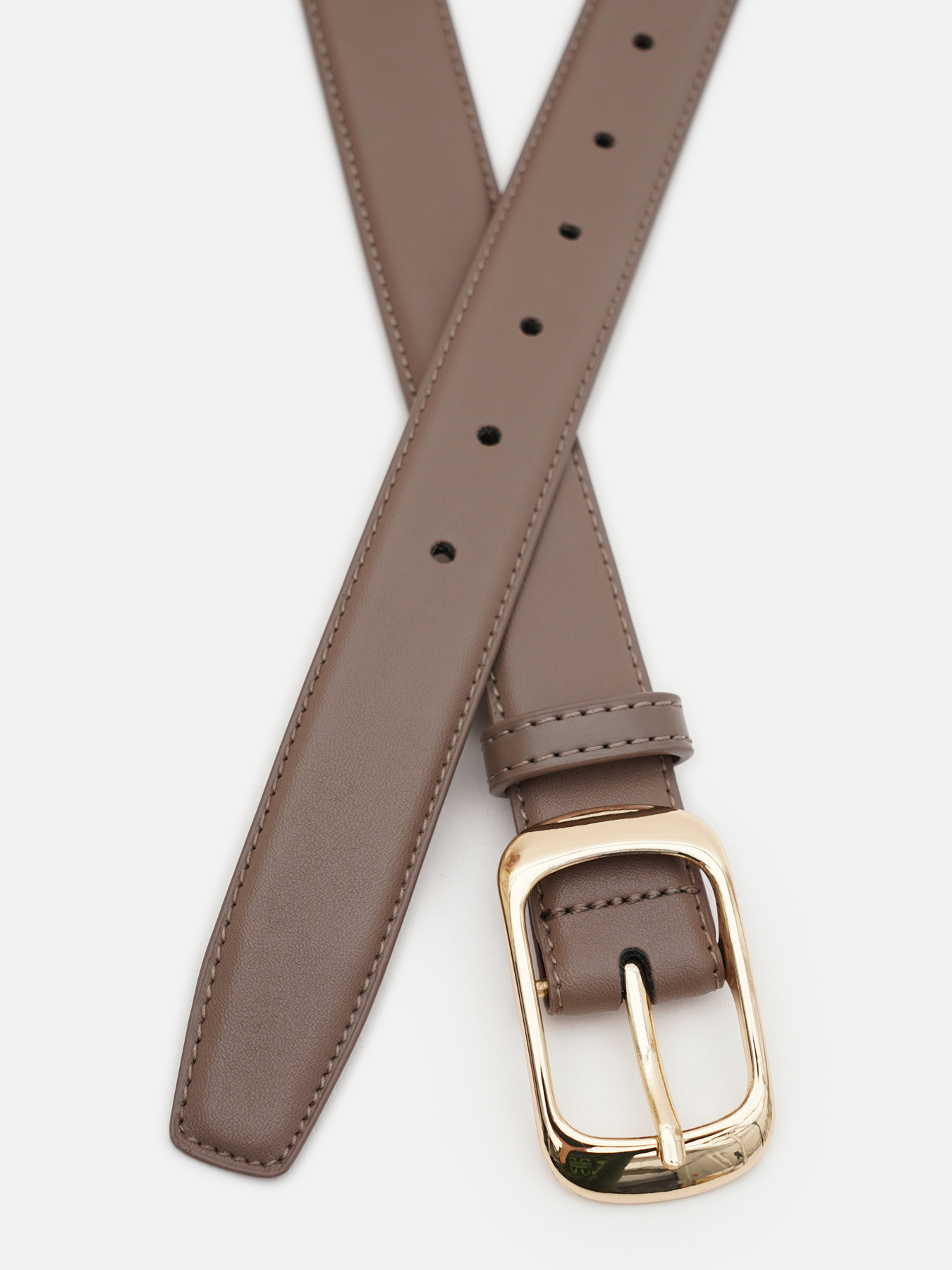 Ремень Borsa Leather модель CV1ZK158-goldtaupe Фото