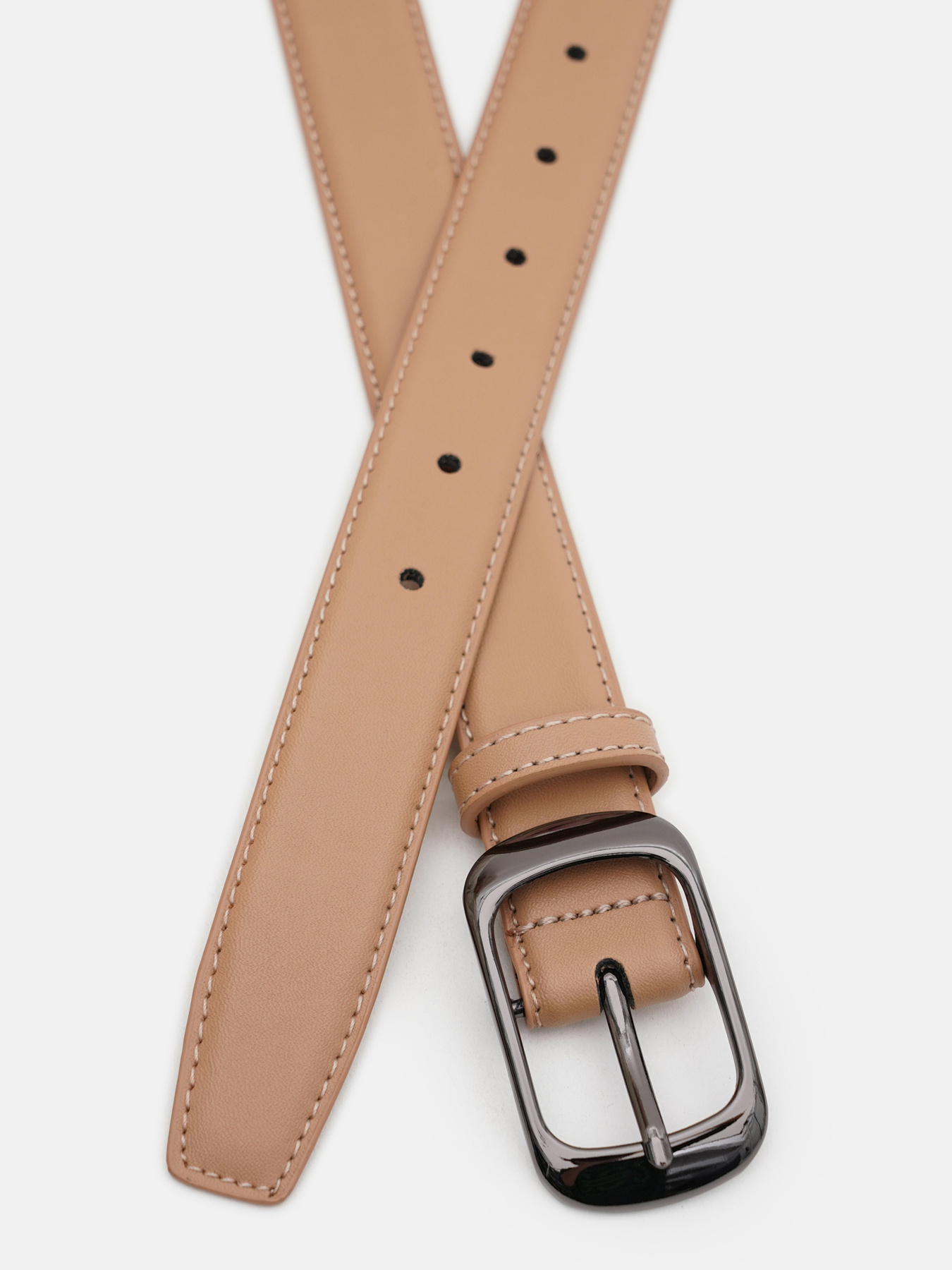 Ремінь Borsa Leather модель CV1ZK-158be-beige Фото