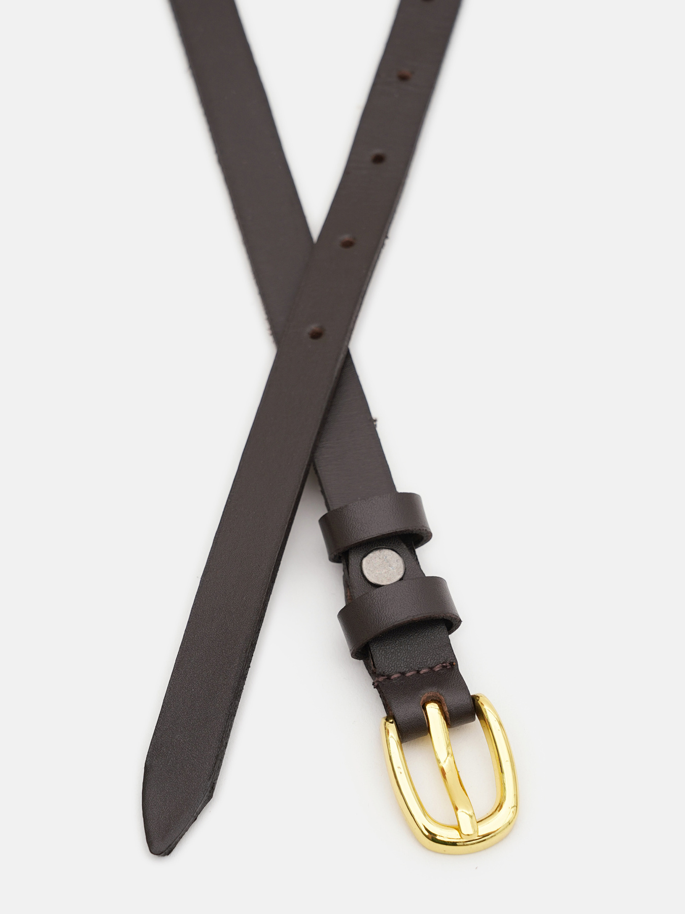 Ремень Borsa Leather модель 110v1genw46-brown Фото