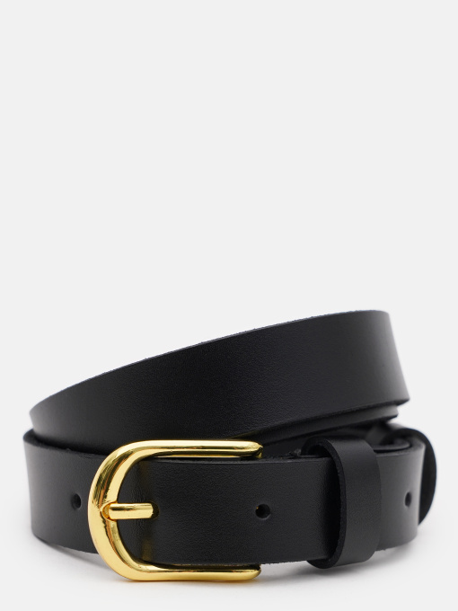 Ремінь Borsa Leather модель 110v1genw49-black Фото