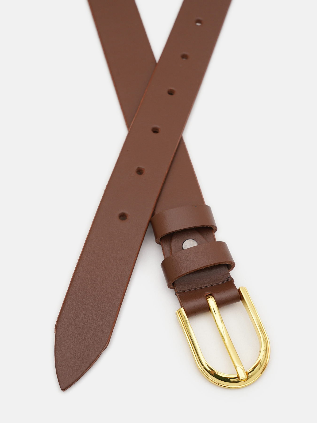 Ремінь Borsa Leather модель 110v1genw51light-brown Фото