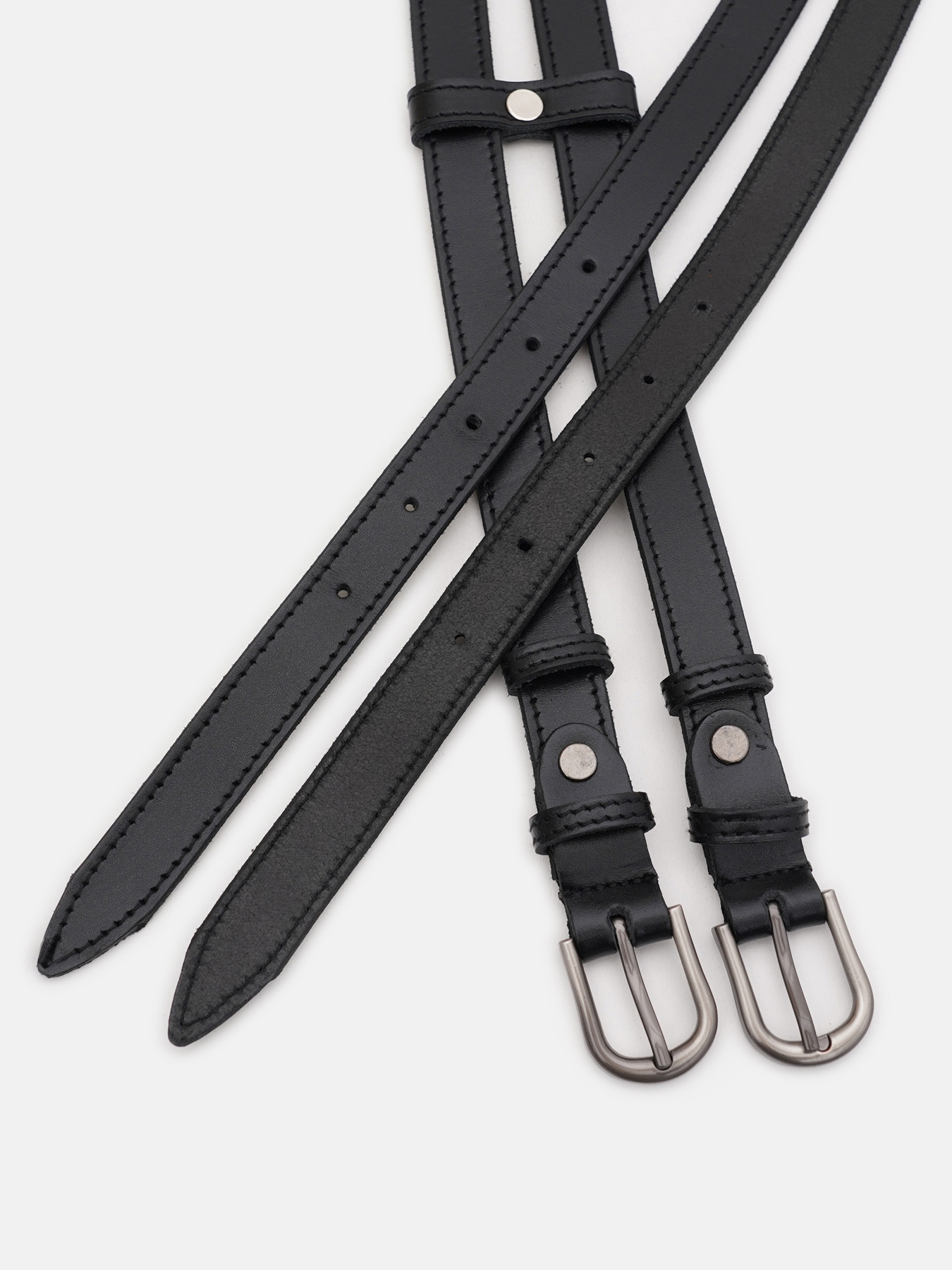 Ремень Borsa Leather модель 110gen1new2bl-black Фото