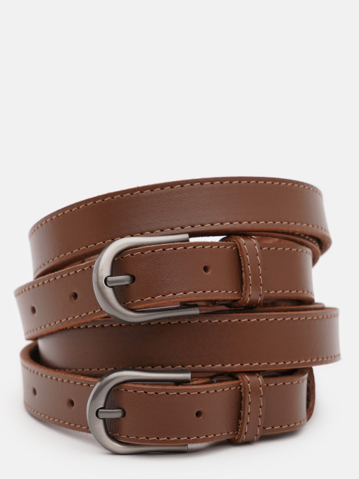 Ремінь Borsa Leather модель 110gen1new2light-brown Фото