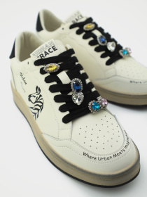 Кеды низкие URBAN TRACE модель UT24-W-1134-1_zebra Фото