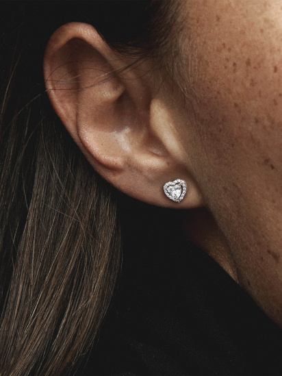 PANDORA  ­ Пусети модель 298427C01 — фото 3 - INTERTOP
