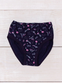 Трусы Носи своє модель 272-002v-kvtochki-na-chorn-sinxomu Фото