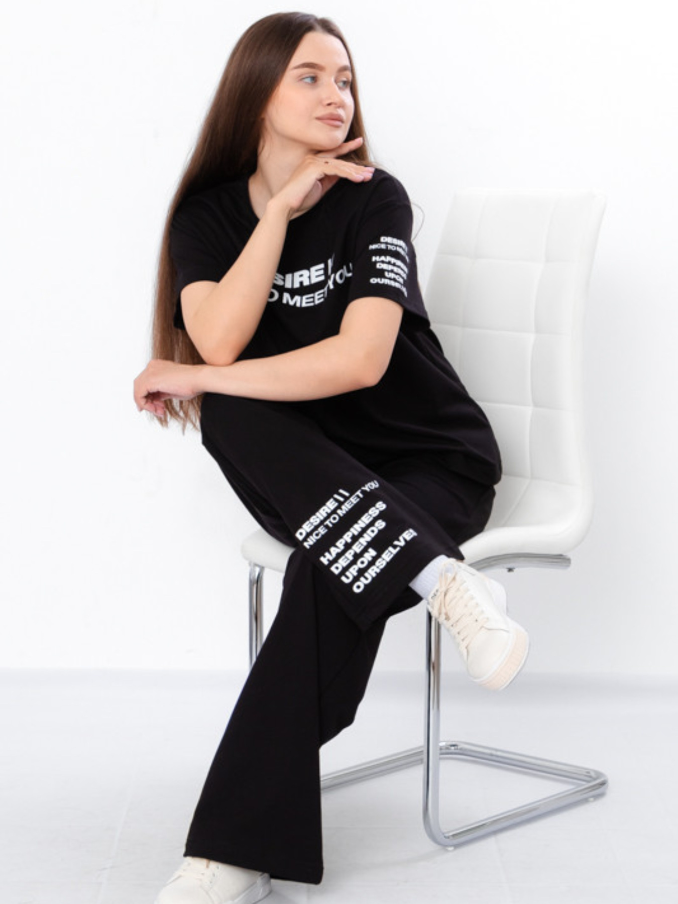 Повседневный костюм Носи своє модель 8190-057-33-1-chornij-desire Повседневный костюм Носи своє модель 8190-057-33-1-chornij-desire Фото