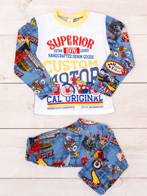 Пижама Носи своє модель 6076-002-33-4-motocikl Фото
