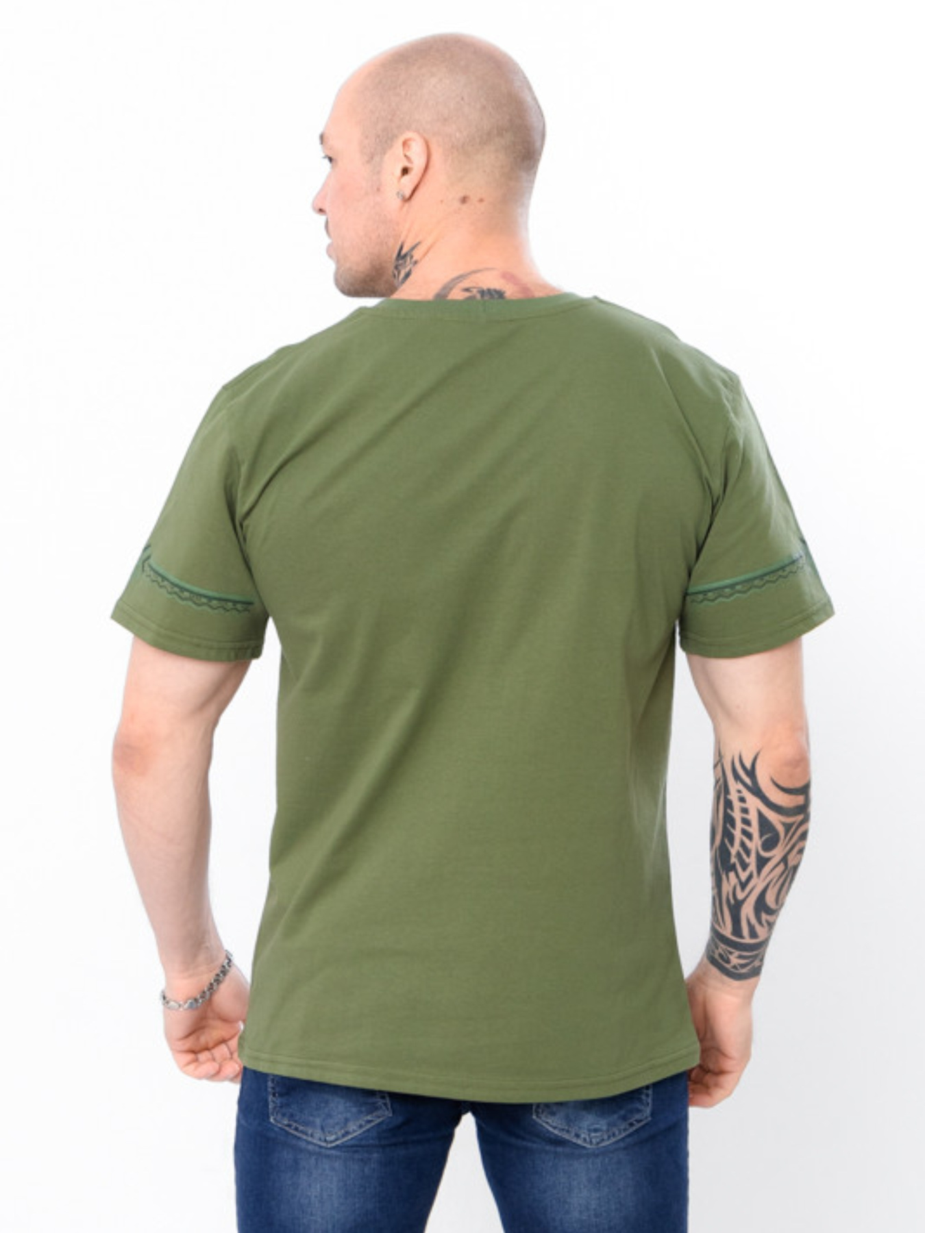 Футболка Носи своє модель 8012-4-temno-fstashkovij Фото