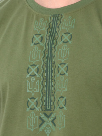 Футболка Носи своє модель 8012-4-temno-fstashkovij Фото