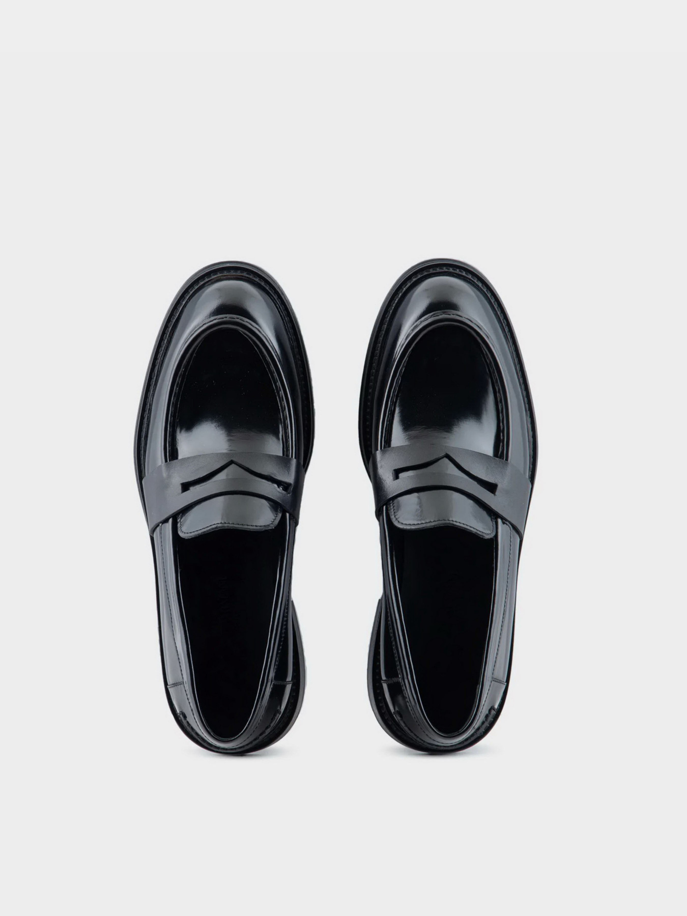 Туфли и лоферы Emporio Armani модель X4A182-XN944-K001 Фото