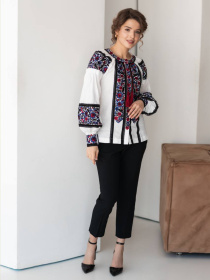 Вышитая рубашка Golden Trinity модель BART01 Фото