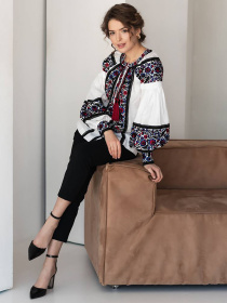 Вышитая рубашка Golden Trinity модель BART01 Фото