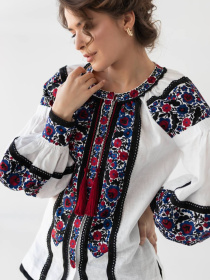 Вышитая рубашка Golden Trinity модель BART01 Фото