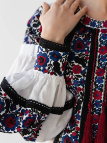 Вышитая рубашка Golden Trinity модель BART01 Фото