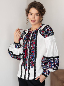 Вышитая рубашка Golden Trinity модель BART01 Фото