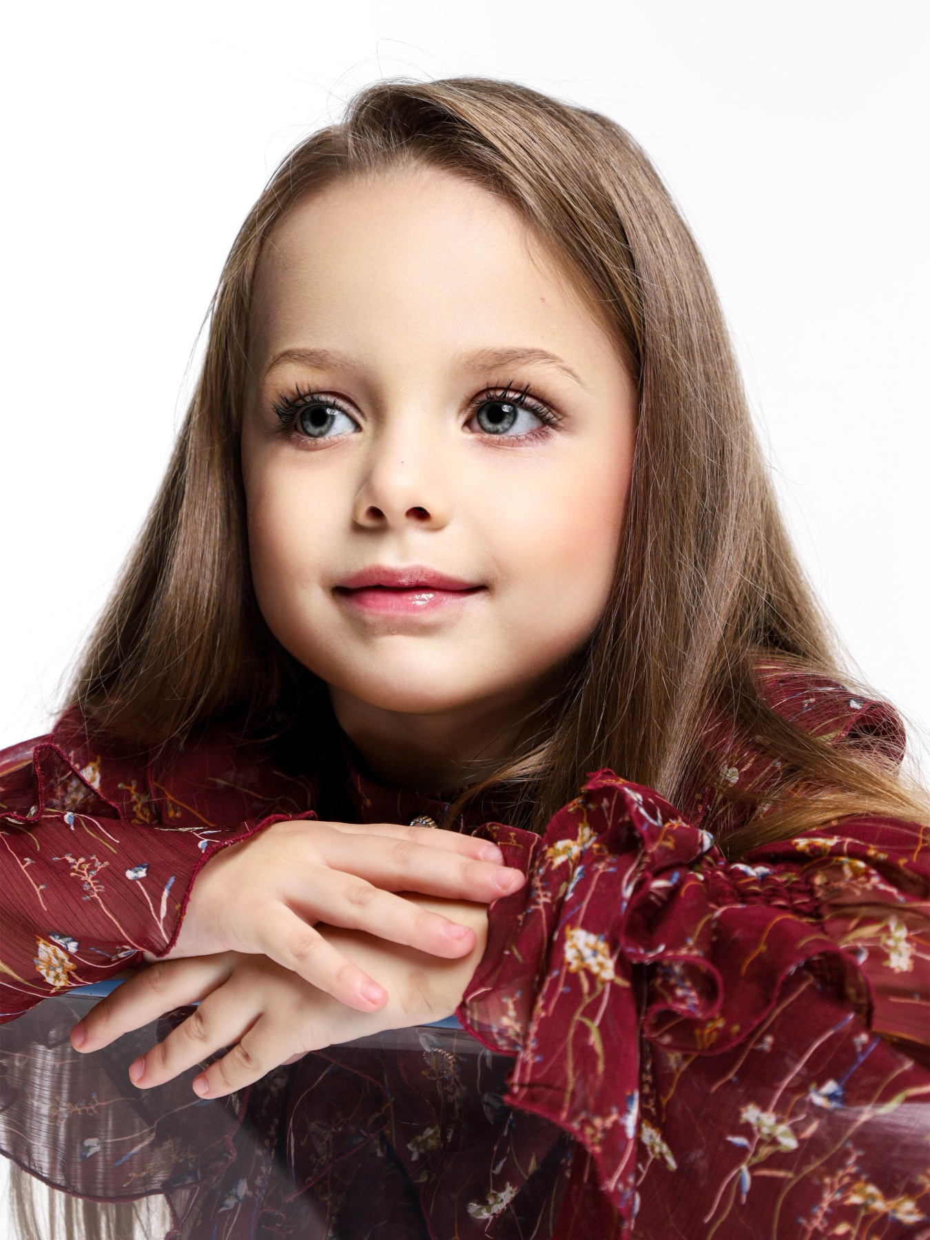 Сукня міді Alnest модель ALN 142 Фото