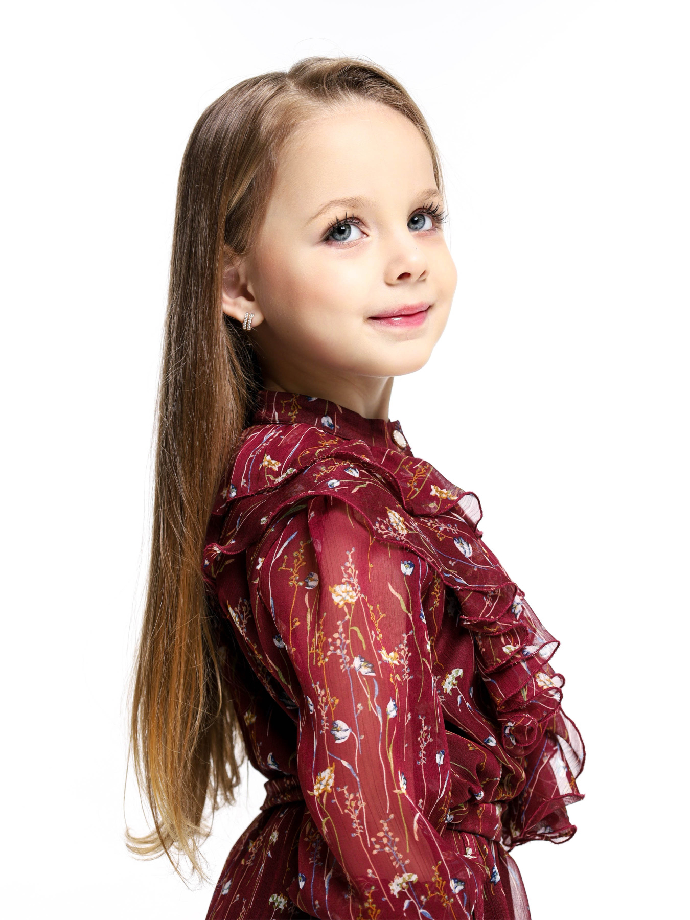 Сукня міді Alnest модель ALN 142 Фото