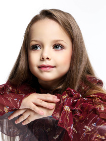 Сукня міді Alnest модель ALN 142 Фото