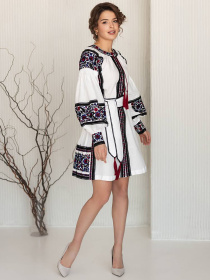 Вышитое платье Golden Trinity модель BART03 Фото