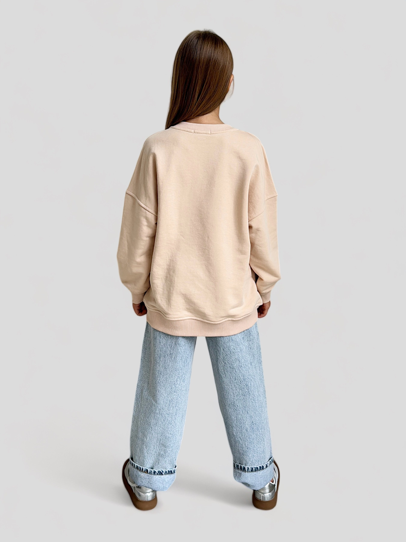 Свитшот EVIE модель Beige-6254 Фото