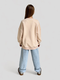 Свитшот EVIE модель Beige-6254 Фото