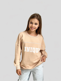 Свитшот EVIE модель Beige-6254 Фото