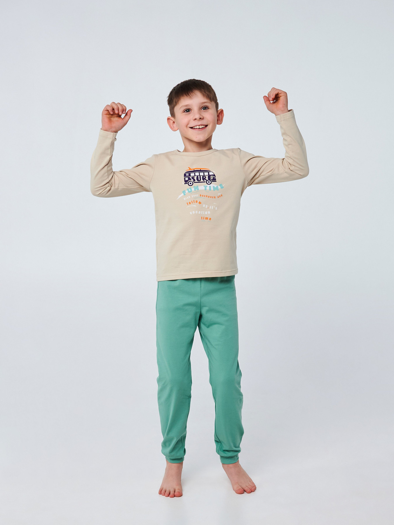 Пижама SMIL модель smil_104753-bezevyj Фото