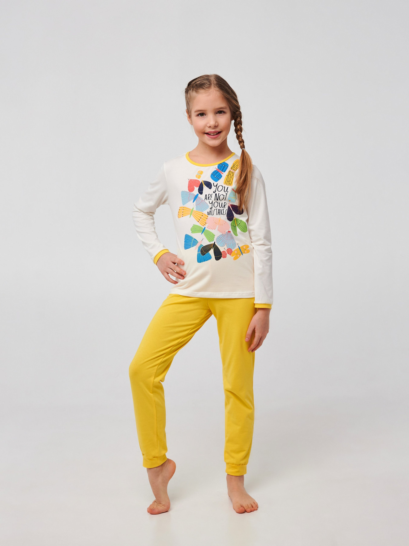 Пижама SMIL модель smil_104699-molocnyj Фото