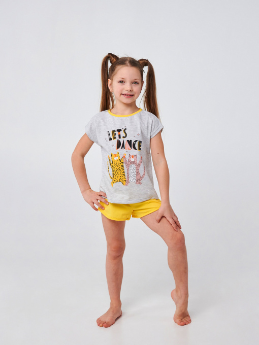 Пижама SMIL модель smil_104535-seryj-melanz Фото