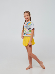 Піжама SMIL модель smil_104698-seryj-melanz Піжама SMIL модель smil_104698-seryj-melanz Фото