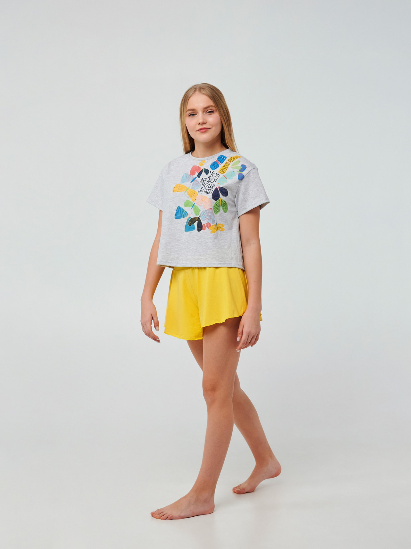 Пижама SMIL модель smil_104748-seryj-melanz Фото