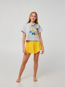 Пижама SMIL модель smil_104748-seryj-melanz Фото