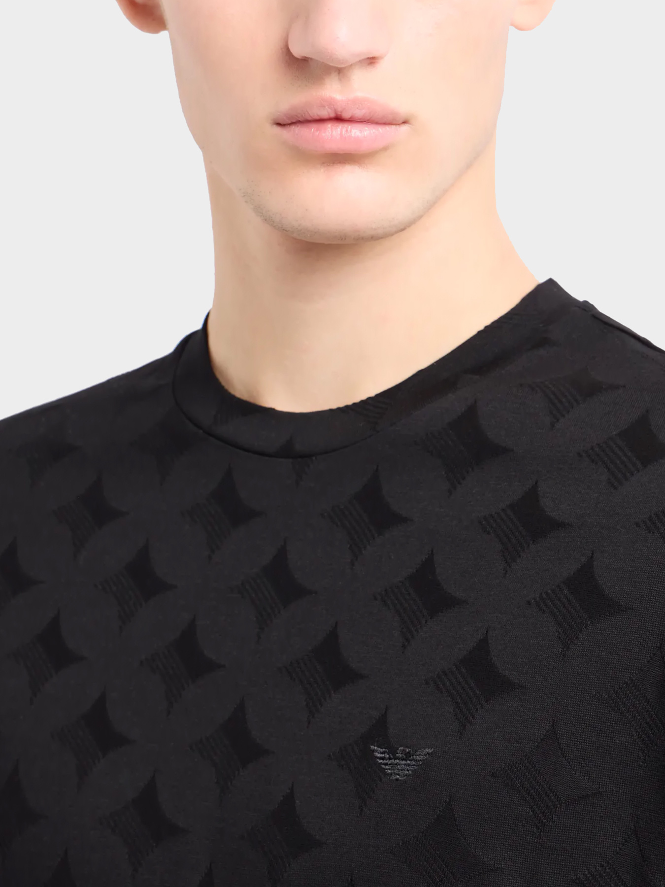 Футболки и поло Emporio Armani модель 3D1T7S-1JGMZ-0999 Футболки и поло Emporio Armani модель 3D1T7S-1JGMZ-0999 Фото
