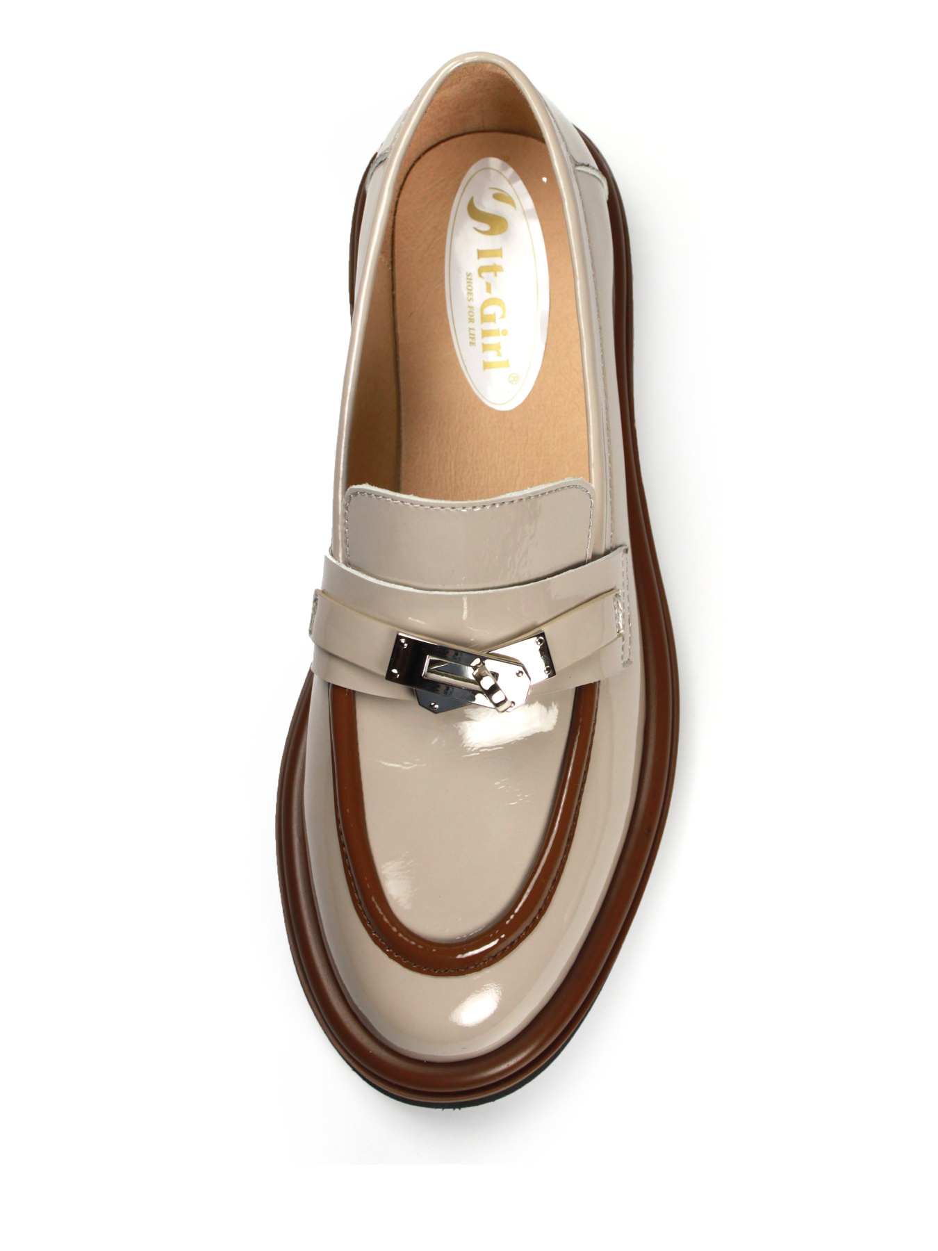 Лоферы It-girl модель 2329-10-A796-708 Фото