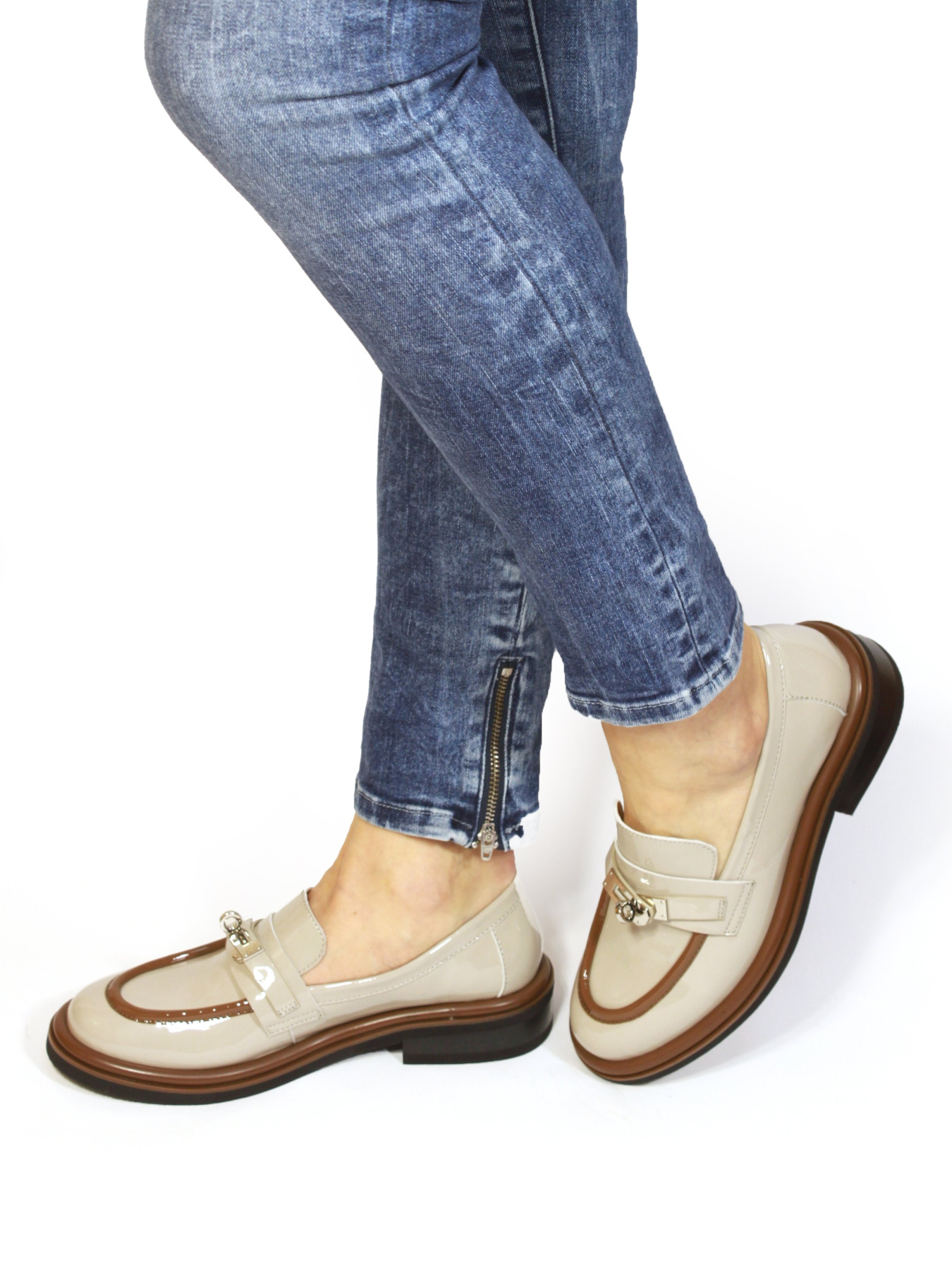 Лоферы It-girl модель 2329-10-A796-708 Фото