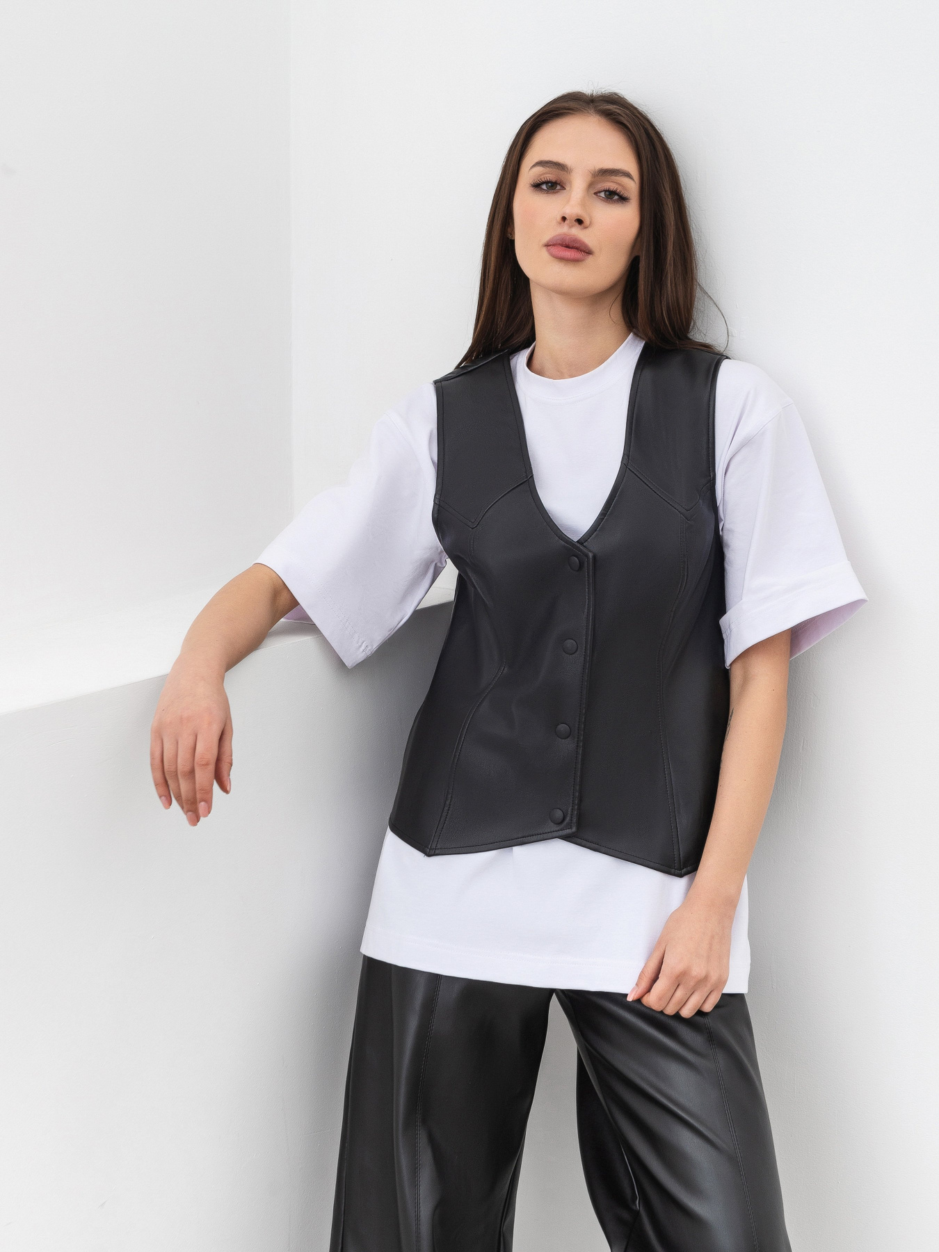 Класичний жилет Romashka модель 221010805101 Фото