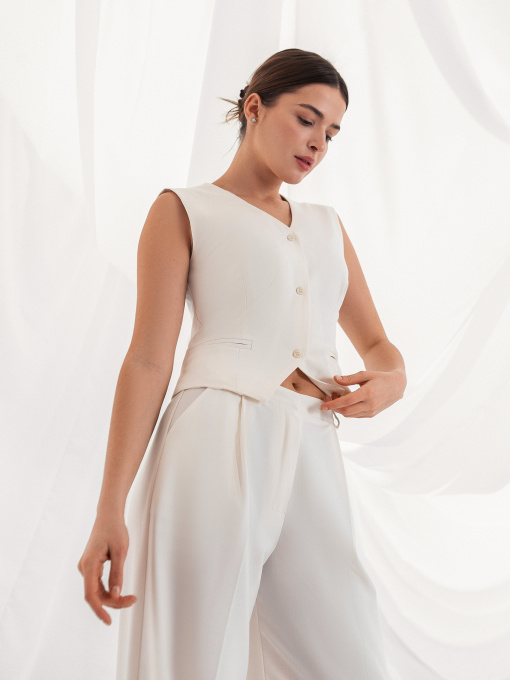 Классический жилет Romashka модель 399013706072 Фото