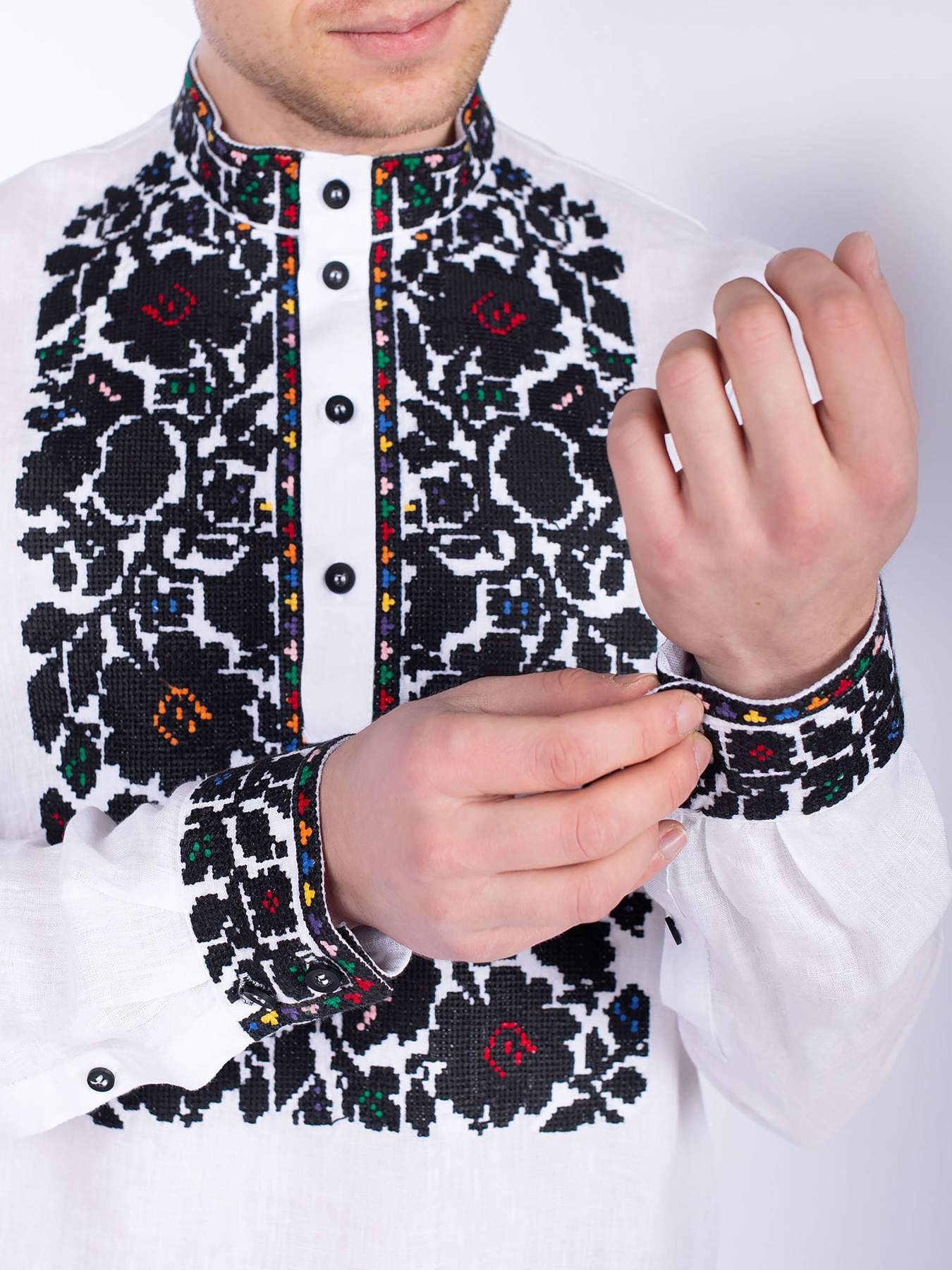 Вышитая рубашка Едельвіка модель 296-23-00 Фото