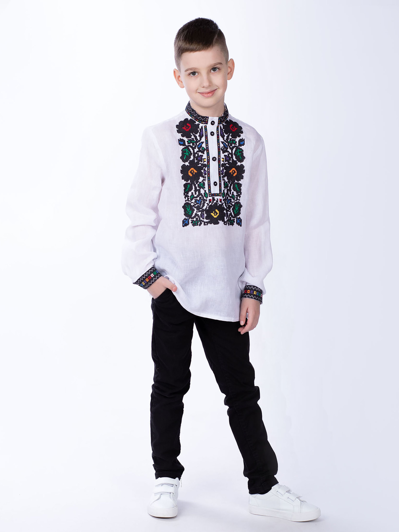 Вышитая рубашка Едельвіка модель 298-23-09 Фото