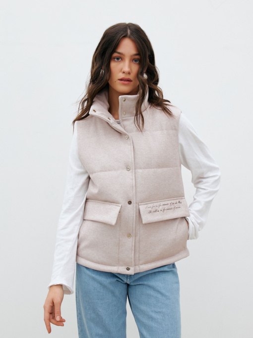 Утеплений жилет RicaMare модель RM4191-24-9DJ Фото