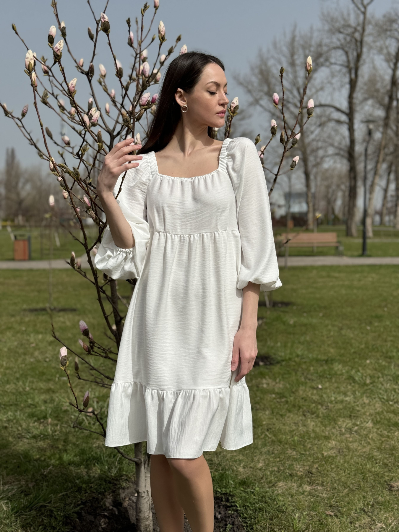 Платье миди CAT ORANGE модель 5768 Фото