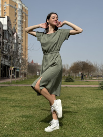 Платье миди CAT ORANGE модель 5769 Фото